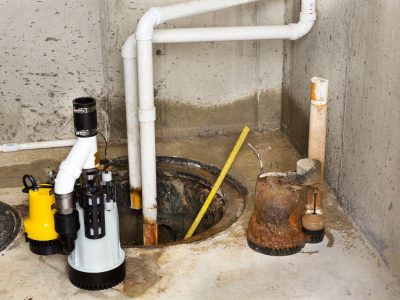 Old Sump Pump Replacement